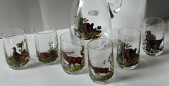 Set 6 pahare + carafa