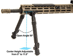 Bipod Recon flex M-LOK 8"-12"