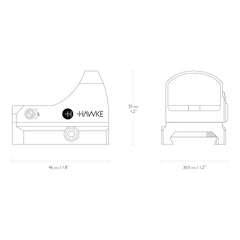 Hawke Micro Red Dot Sight