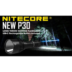 Lanterna Nitecore P30 1000lumeni, 618metri