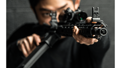 Flip-up front sight 45degree