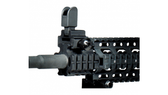 Gas block quad rail
