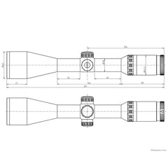 Luneta Kahles Helia 2,4-12x56i