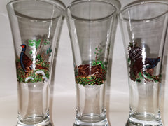 Set 6 pahare de bere cu motive vanatoresti