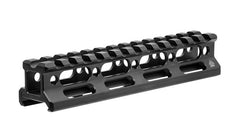 Picatinny super slim riser mount 0.5'' 13 slot