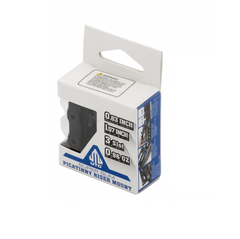 Picatinny super slim riser mount 0.75'' 3 slot