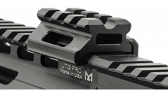 Picatinny super slim riser mount 0.5'' 3 slot