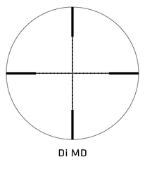 Luneta Delta Titanium HD 4-24x50 SFP Turete interschimbabile