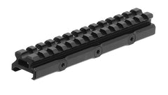Picatinny super slim riser mount 20MOA 13 slot