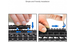 Sina picatinny Keymod 8 slot