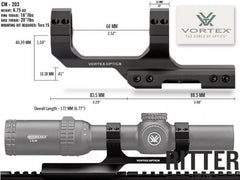 Prindere Vortex Cantilever 30mm 3'