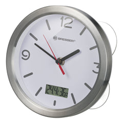 Ceas de perete Bresser MyTime 8020117, termometru, higrometru, alb