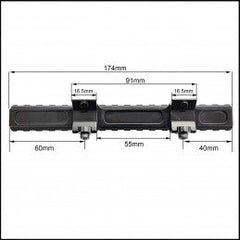 Sina picatinny Contessa Blaser extended
