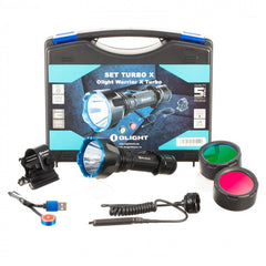 Set lanterna vanatoare Olight Warrior X TURBO