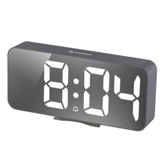 Statie meteo Bresser MyTime Echo 8010072QT5WHI, termometru, higrometru, alarma, gri
